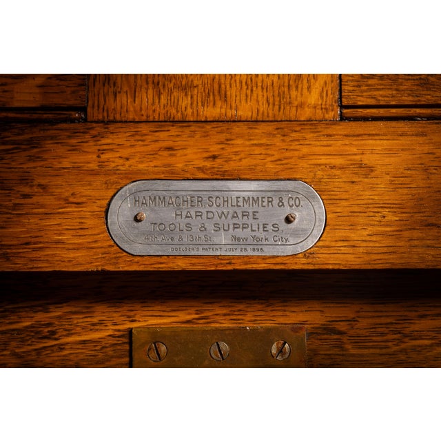 Early 20th Century Early 20th Century Machinist Tool Chest by Hammacher Schlemmer For Sale - Image 5 of 16