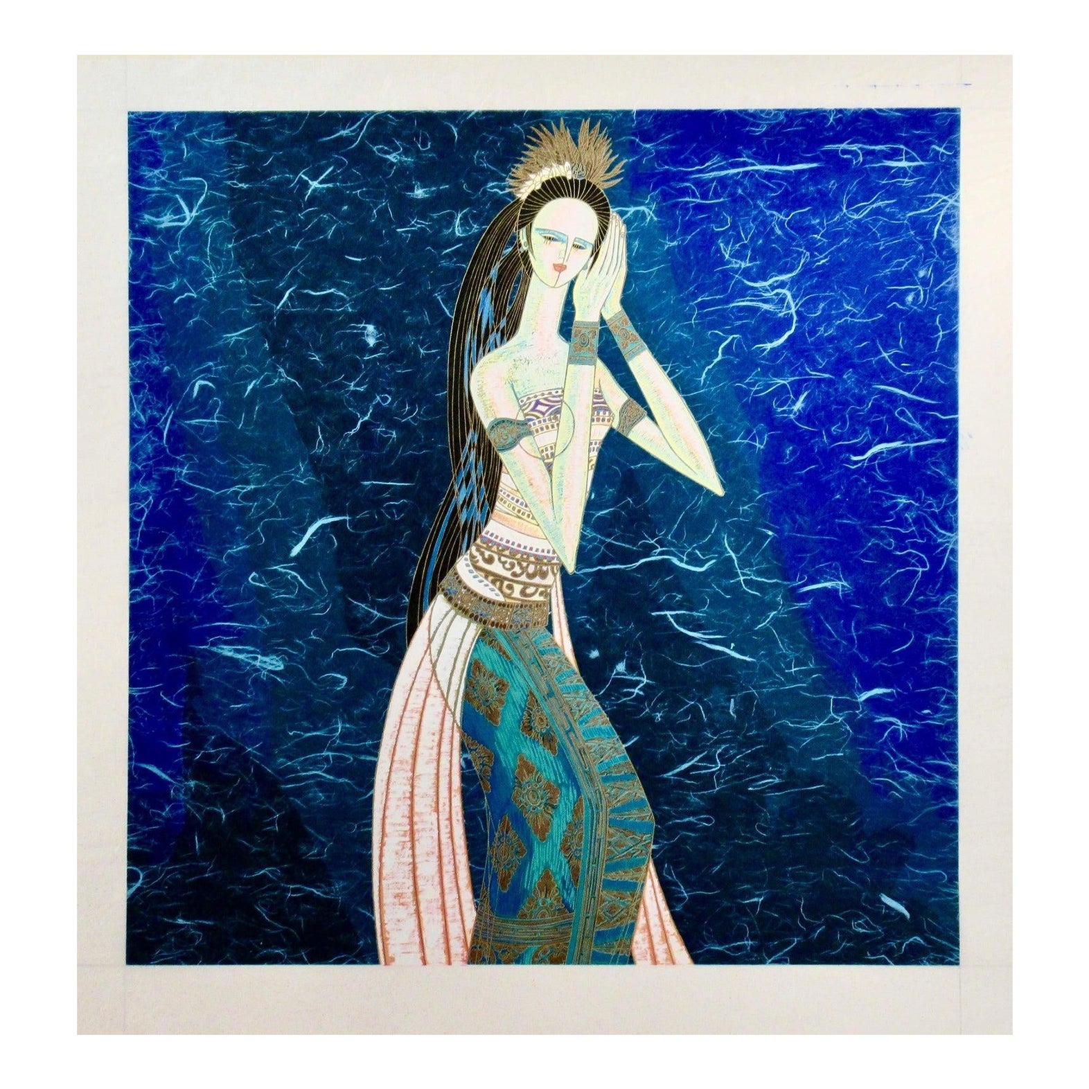 Ting Shao Kuang Bali Princess (Variant Blue) 1996 Reproduction Print ...