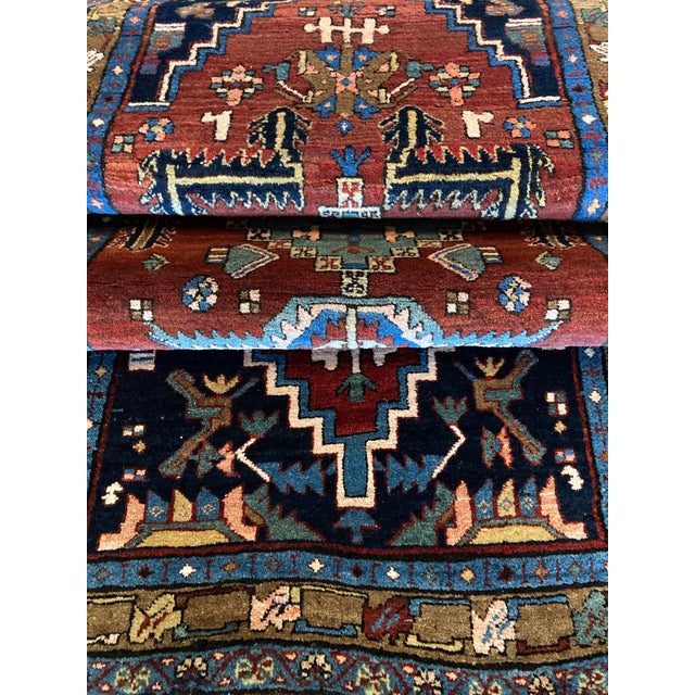 Antique Heriz Runner Rug, 1890s For Sale - Image 17 of 18