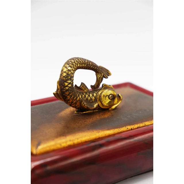 Vintage Cigar Holder with Lid by Giorgio Tura, 1950s For Sale - Image 4 of 9