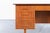 Mid-Century Modern Danish Modern Teak Executive Desk With Bookcase, 1960s For Sale - Image 3 of 12