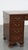 Wood English Desk with Leather Desktop and 9 Drawers For Sale - Image 7 of 16