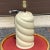 Vintage Carolina Designs Speckle Glaze Ceramic Spiral Twist Table Lamp For Sale - Image 9 of 12