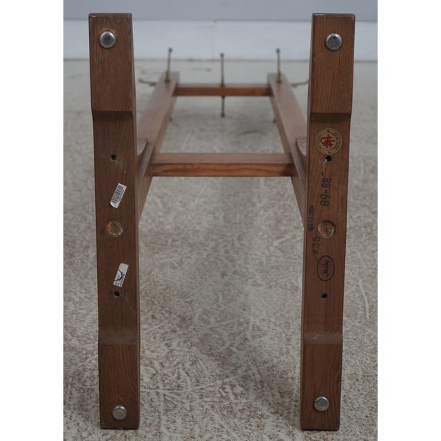 Brown Stickley Mission Oak Coat Rack Hall Tree For Sale - Image 8 of 9