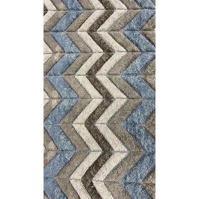 2010s Handwoven Moroccan Style Area Rug 8'3"×10'1" For Sale - Image 5 of 10