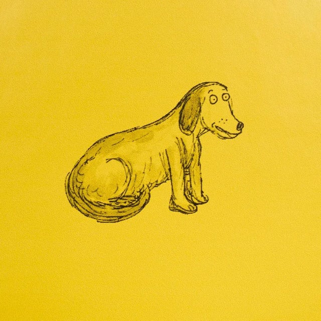 Not Yet Made - Made To Order SAMPLE - Schumacher x The New Yorker Good Dogs Everywhere Peel & Stick Wallpaper In Taxi-Cab Yellow For Sale - Image 5 of 7