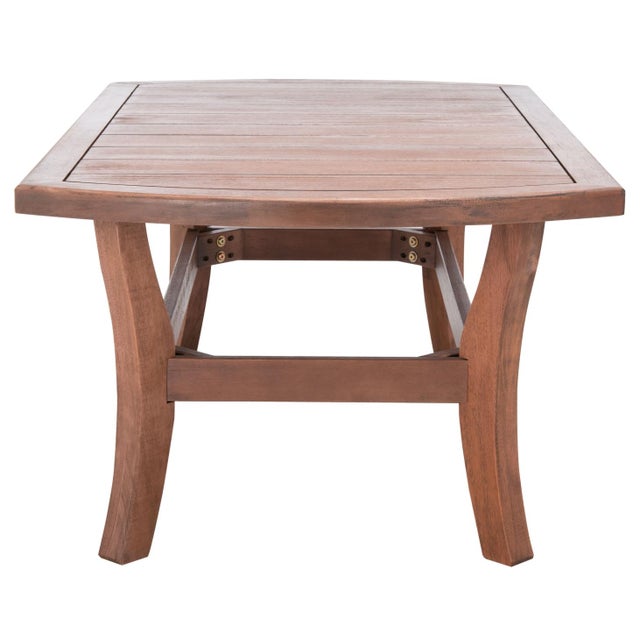 Wood Payden Outdoor Coffee Table, Natural For Sale - Image 7 of 9