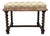 Antique Jacobean Revival Walnut Barley Twist Bench | Louis XIII Style For Sale