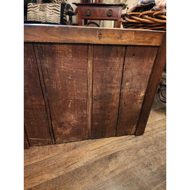 Antique English Oak Lavery Cupboards For Sale - Image 4 of 12