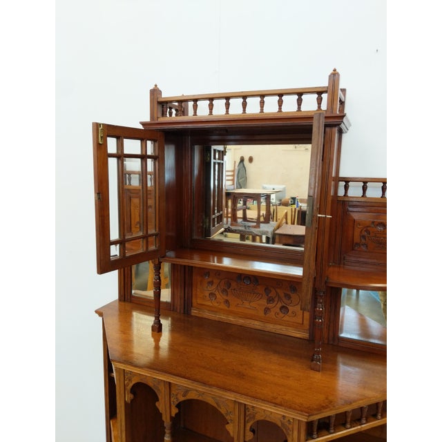 Antique 19th Century Aesthetic Movement Sideboard For Sale - Image 4 of 11