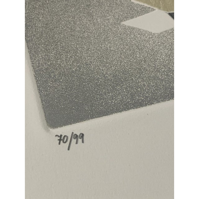 Hans Richter 1972 Signed Etching, Limited Edition 70/99, Framed For Sale - Image 11 of 12