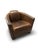 2000 - 2009 Cigar Brown Leather Aviator Club Armchair For Sale - Image 5 of 18