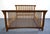 1990s Michael Howard Oak Contemporary Mission Style Queen Size Bed For Sale - Image 5 of 11