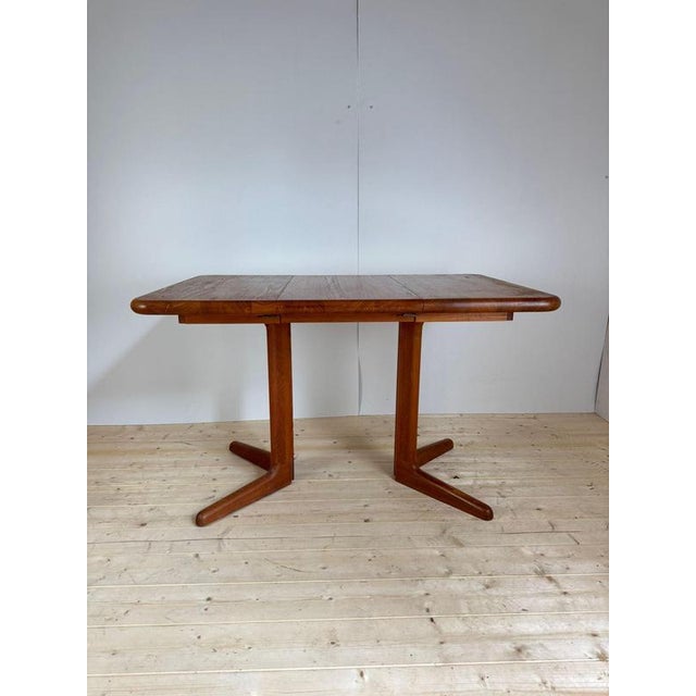 Wood Vintage Danish Teak Dining Table, 1960s For Sale - Image 7 of 8