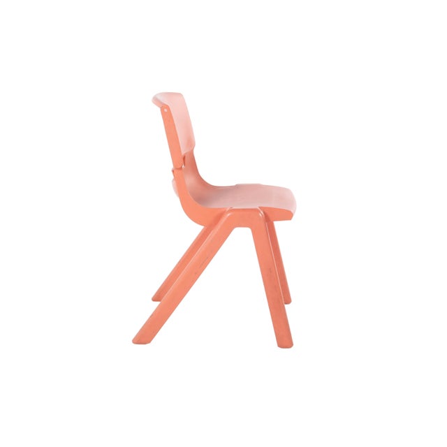 Vintage School Chairs by Mark Sebel, 1980s, Set of 12 For Sale - Image 4 of 7