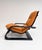 Reupholstered Cognac Coloured Lounge Chair, 1960s For Sale - Image 4 of 18