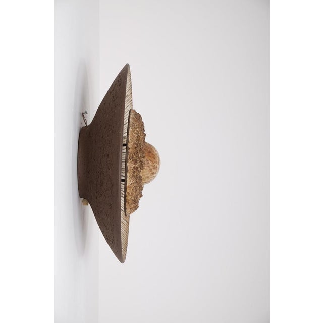 1970s Danish Solen Wall Lamp by Fridtjof Sejersen, 1970s For Sale - Image 5 of 8