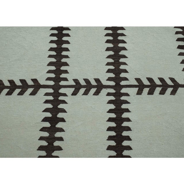 Turkish Kilim Oriental Handmade Flatweave 8'3" x 10'6" #18146 For Sale In Houston - Image 6 of 8