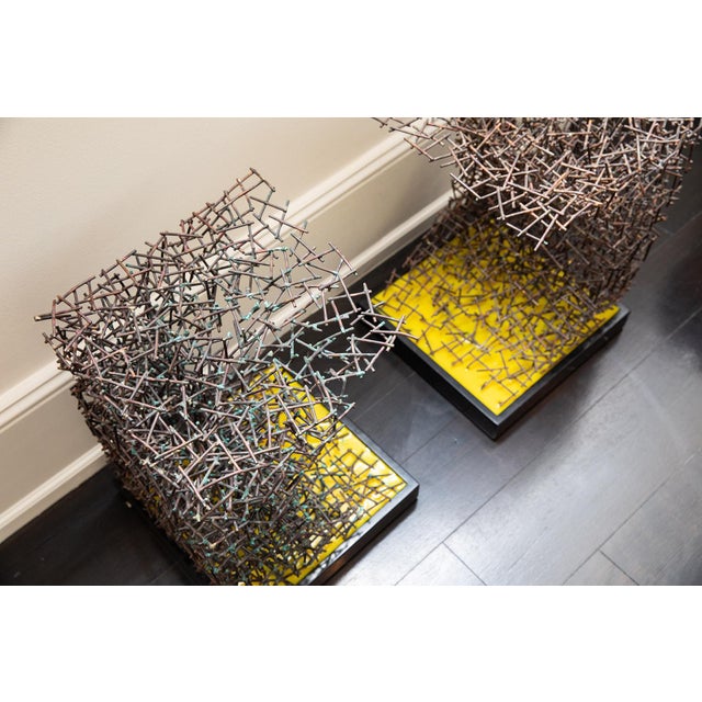 Ralph Pucci Mid 20th Century Sven Herman Paditz Nail Sculpture Tables For Sale - Image 4 of 4