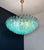 Vintage Murano Glass Chandelier with 185 Turquoise Poliedri, 1990 For Sale - Image 18 of 18