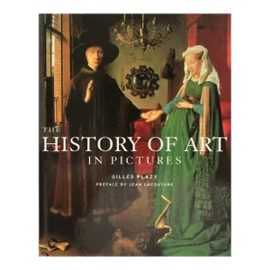 The History of Art in Pictures by Gilles Plazy, Large 1999 Coffee Table Art Book