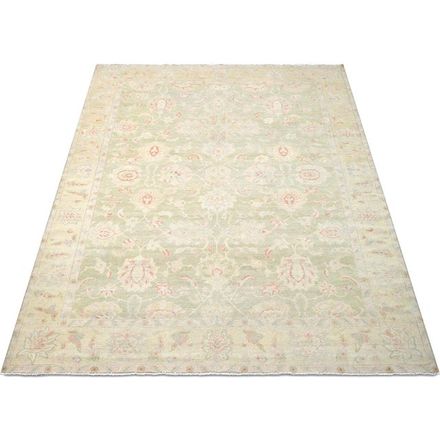 1960s Egyptian Sultanabad Rug For Sale In Los Angeles - Image 6 of 6