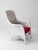 Wood Antique White Wicker Porch Chair For Sale - Image 7 of 18