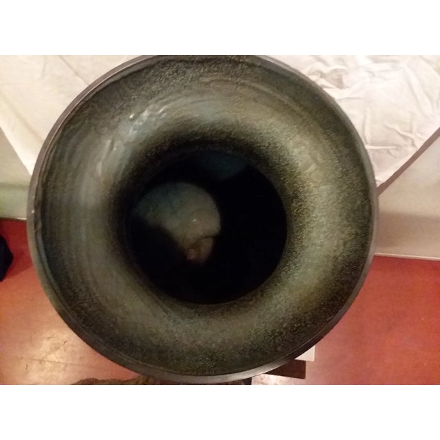 Mid-Century French Multicolored Glass Vase For Sale - Image 4 of 12