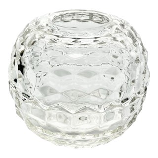 Fostoria “American” Two-Piece Hurricane Candle Fairy Lamp For Sale