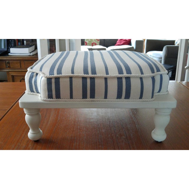 Nautical Ottoman/Footstool Chairish