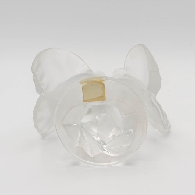 1960s Lalique "Ariane" Love Doves Frosted Crystal Scuplture For Sale In New York - Image 6 of 7