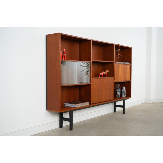 Danish Teak Bookcase, 1970s For Sale - Image 6 of 18