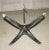Metal Reclaimed 5 Ft. Curved Top Floor Stand Holder For Sale - Image 7 of 7