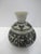 Antique Vietnamese Southeast Asian Blue Flower Pottery Jarlet Bottle Vase For Sale - Image 4 of 11