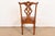 Henredon Chippendale Carved Mahogany Side Chairs or Dining Chairs, Pair For Sale - Image 9 of 11