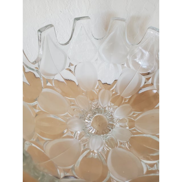 Stunning MidCentury Pedestal Bowl For Sale - Image 4 of 4
