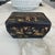 Antique Chinese Export Black Lacquered Tea Caddy