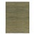 Rug & Kilim’s Contemporary Persian Kilim in Green and Beige Stripes For Sale