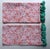 Pair Unused White Cotton, Coral Floral, Teal Tasseled Hand Towels For Sale - Image 9 of 17