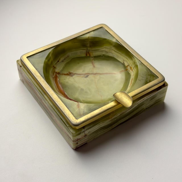 Vintage Onyx Ashtray, Italy, 1950s For Sale - Image 17 of 17