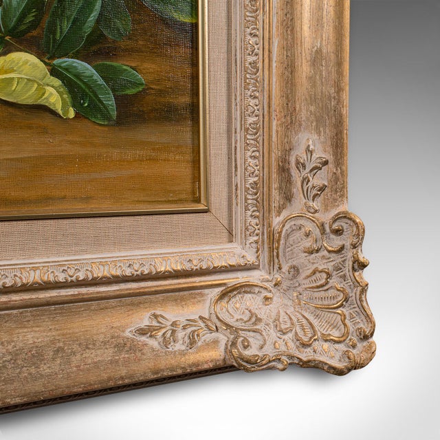 1980's Vintage Still Life Painting For Sale - Image 6 of 10