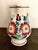 Vintage French faience pottery ribbed, footed pitcher made by HB Henriot Pottery near Quimper in Brittany, France between...