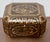 Chinoiserie Vintage Chinoiserie Painted Box With Flip Top & Felt Lined For Sale - Image 3 of 12
