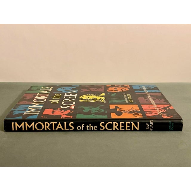 Vintage Immortals of the Screen Hardcover Book For Sale - Image 10 of 11