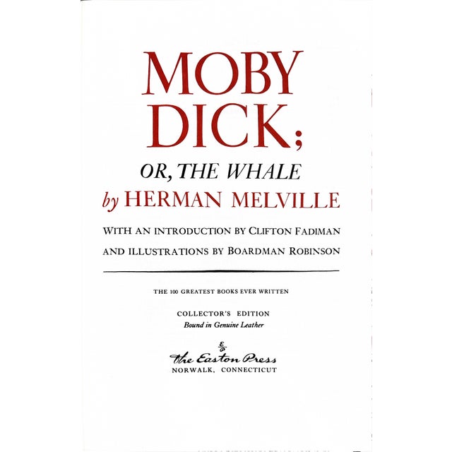 Moby Dick or The Whale - Herman Melville 1977 Condition: Excellent no signs of wear (Like new) Cover: Hardcover no slip...