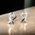 Modern Late 20th Century Tiffany & Co Estate Heart Pierced Earrings by Paloma Picasso Sterling Silver, A Pair For Sale - Image 3 of 12