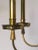 Metal Italian 8 Light Chandelier in Brass, 1960s For Sale - Image 7 of 9