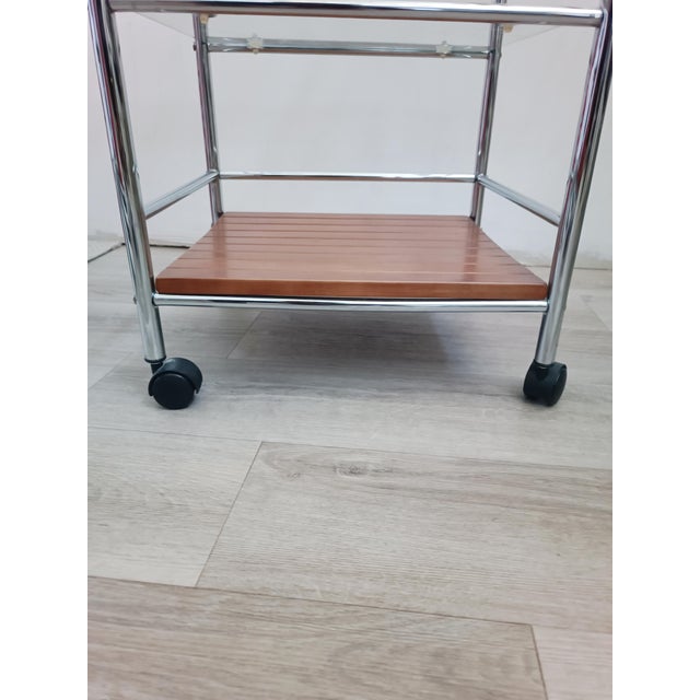Metal Vintage Serving Cart by Allibert, 1990s For Sale - Image 7 of 10