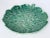 Vintage Portuguese 'Bordallo Pinheiro' Majolica Glazed Ceramic Geranium Leaf Platter For Sale - Image 10 of 13