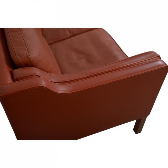 2213 3-Seater Sofa in Cognac Leather by Børge Mogensen, 1997 For Sale - Image 11 of 18